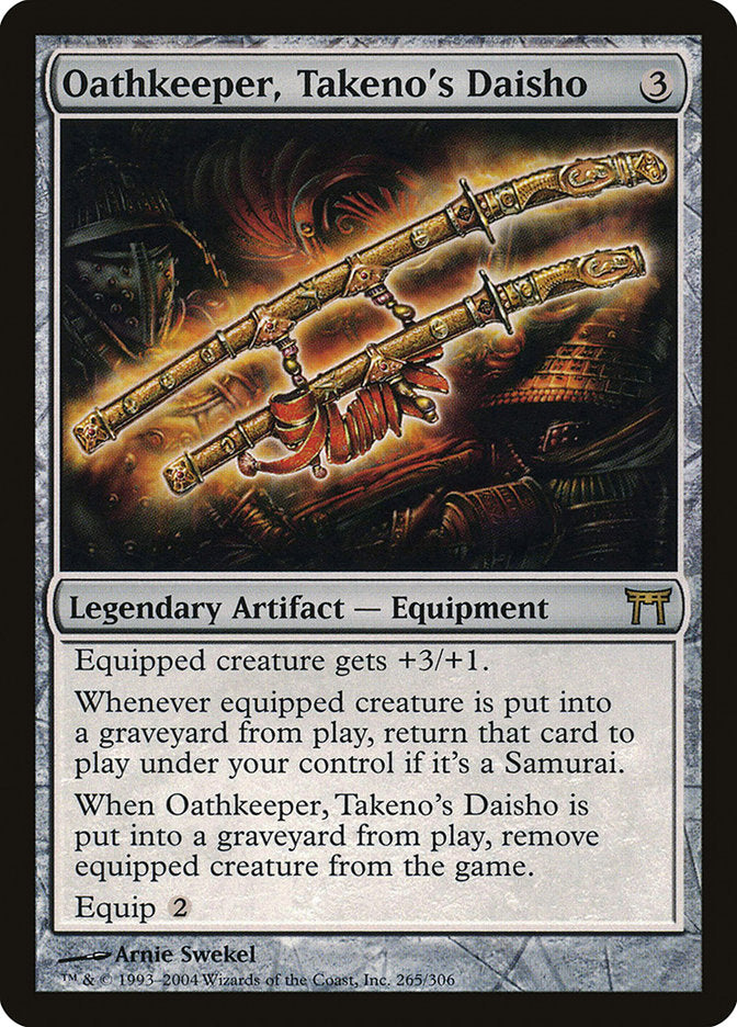 Oathkeeper, Takeno's Daisho 265 (Champions of Kamigawa)  | Good Games Adelaide SA