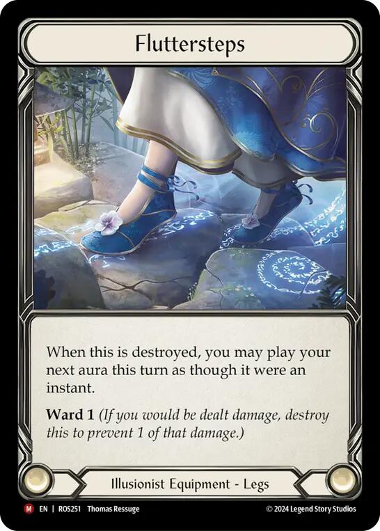 Fluttersteps [ROS251] (Rosetta)  Cold Foil | Good Games Adelaide SA