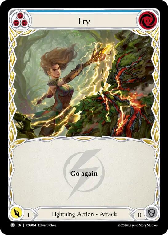 Fry (Blue) [ROS094] (Rosetta)  Rainbow Foil | Good Games Adelaide SA