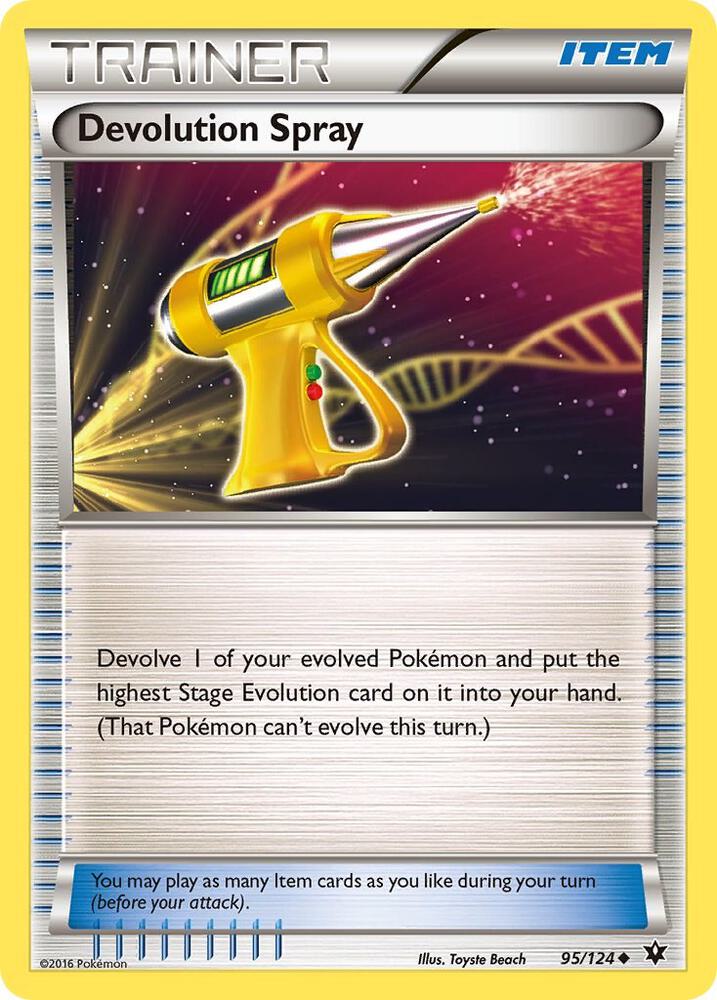 Devolution Spray 95/124 (XY - Fates Collide)  | Good Games Adelaide SA