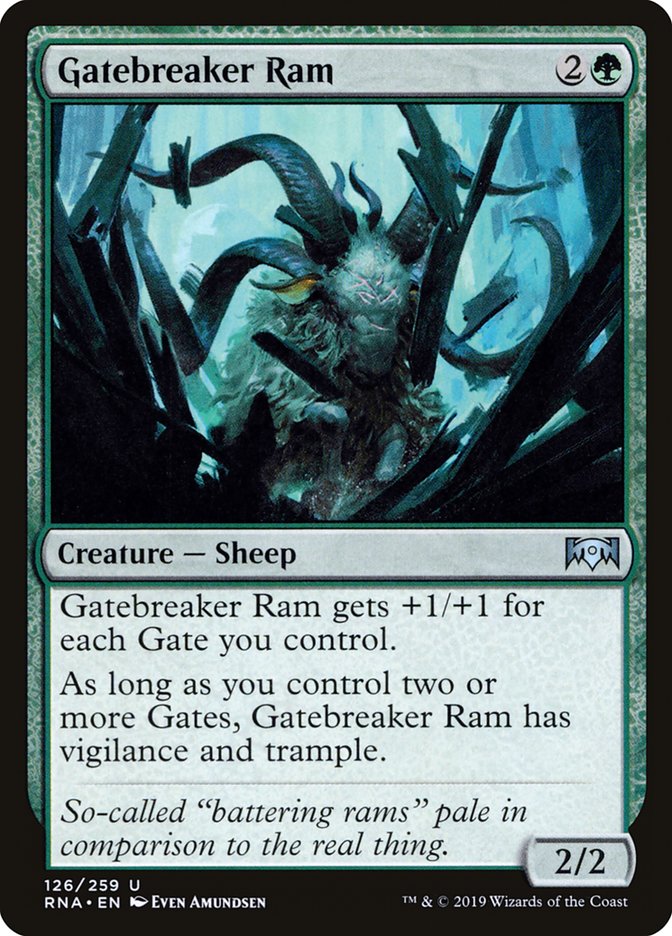 Gatebreaker Ram 126 (Ravnica Allegiance)  | Good Games Adelaide SA