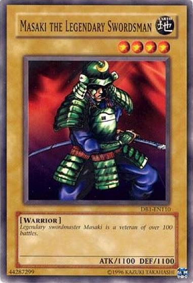 Masaki the Legendary Swordsman [DB1-EN110] Common | Good Games Adelaide SA