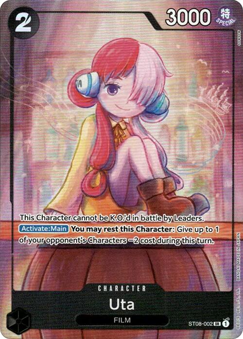 Uta (ST08-002) (Premium Card Collection -Uta-) [One Piece Promotion Cards] | Good Games Adelaide SA