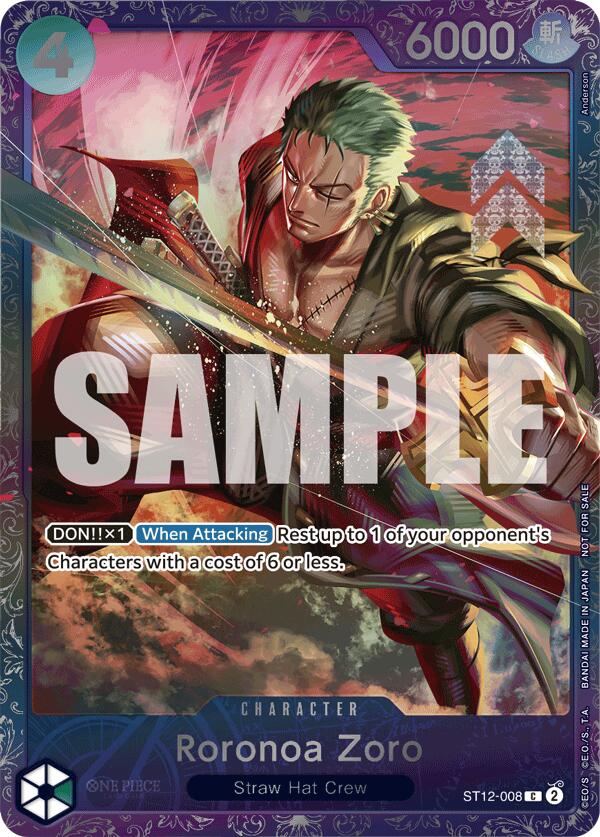 Roronoa Zoro (Treasure Cup 2024) [One Piece Promotion Cards] | Good Games Adelaide SA