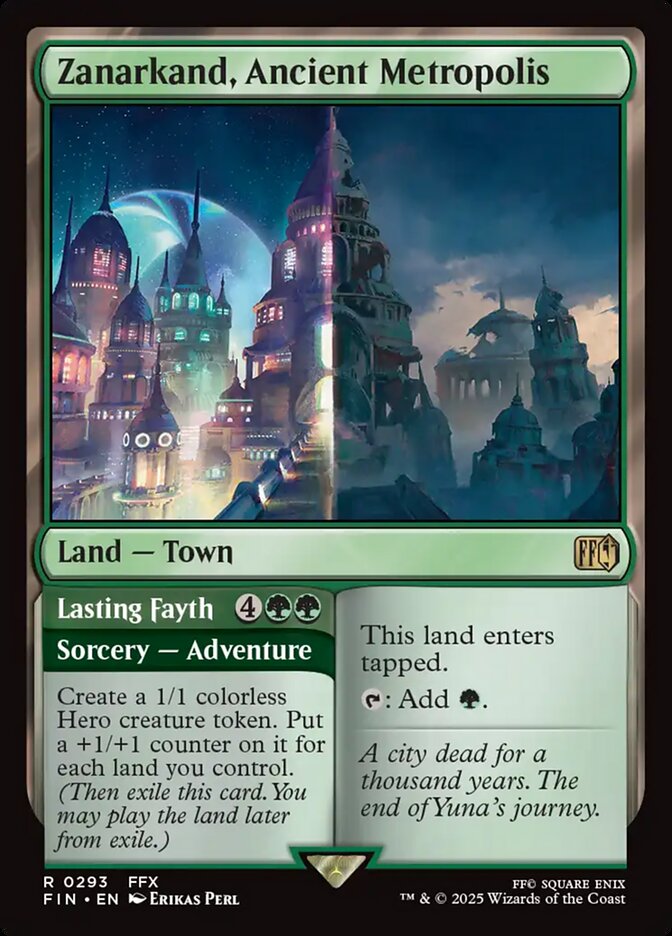 Zanarkand Ancient Metropolis 293 (FINAL FANTASY)  - Foil | Good Games Adelaide SA