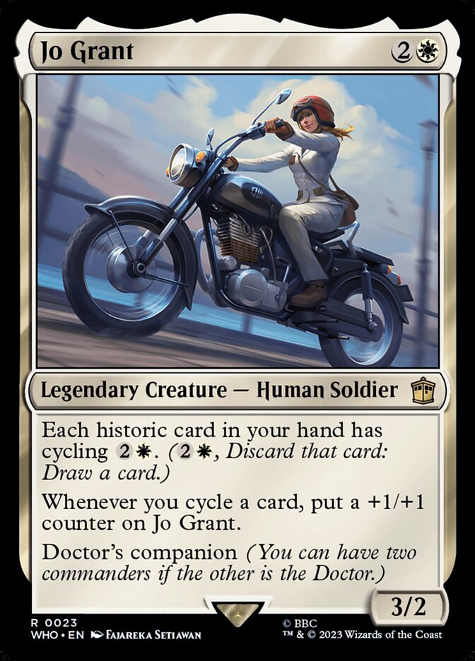 Jo Grant 23 (Universes Beyond: Doctor Who)  - Foil | Good Games Adelaide SA