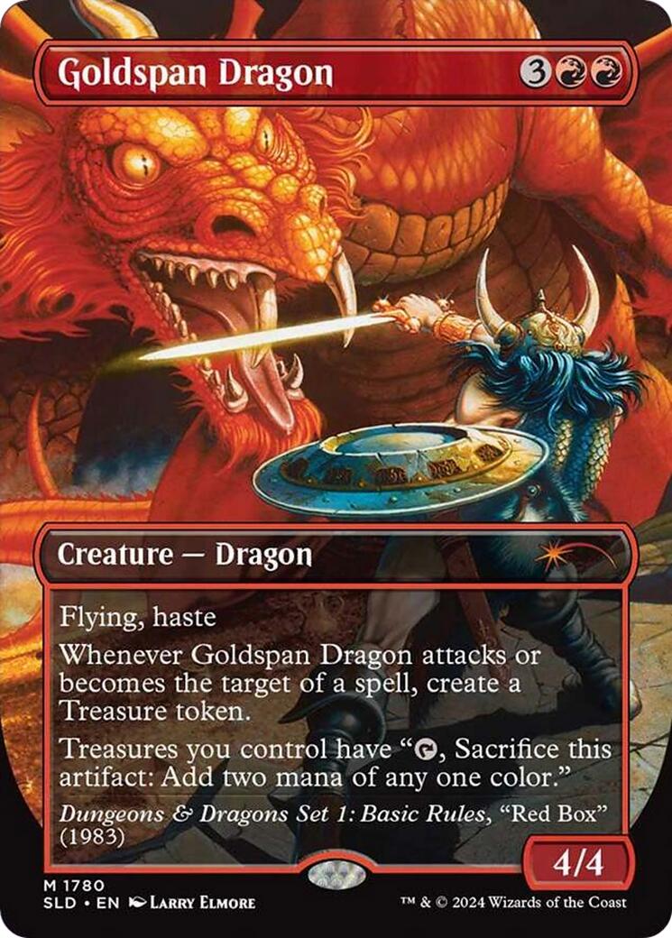 Goldspan Dragon [Secret Lair Drop Series] | Good Games Adelaide SA