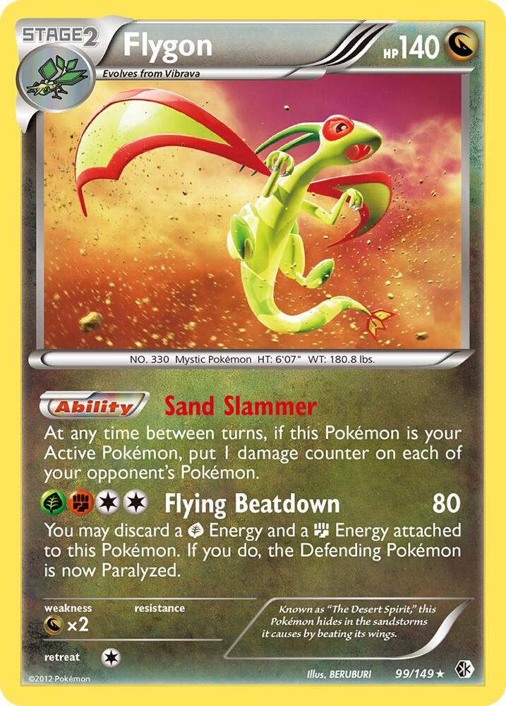 Flygon 99/149 (Boundaries Crossed)  - Holofoil | Good Games Adelaide SA