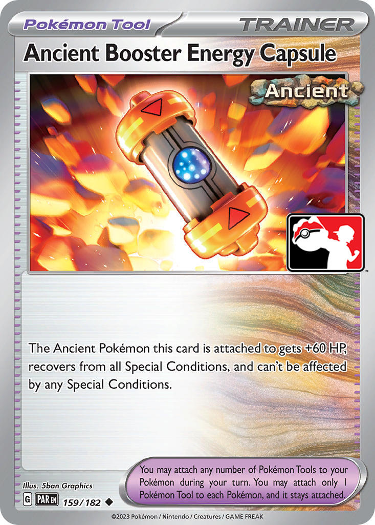 Ancient Booster Energy Capsule (159/182) [Prize Pack Series Five] | Good Games Adelaide SA