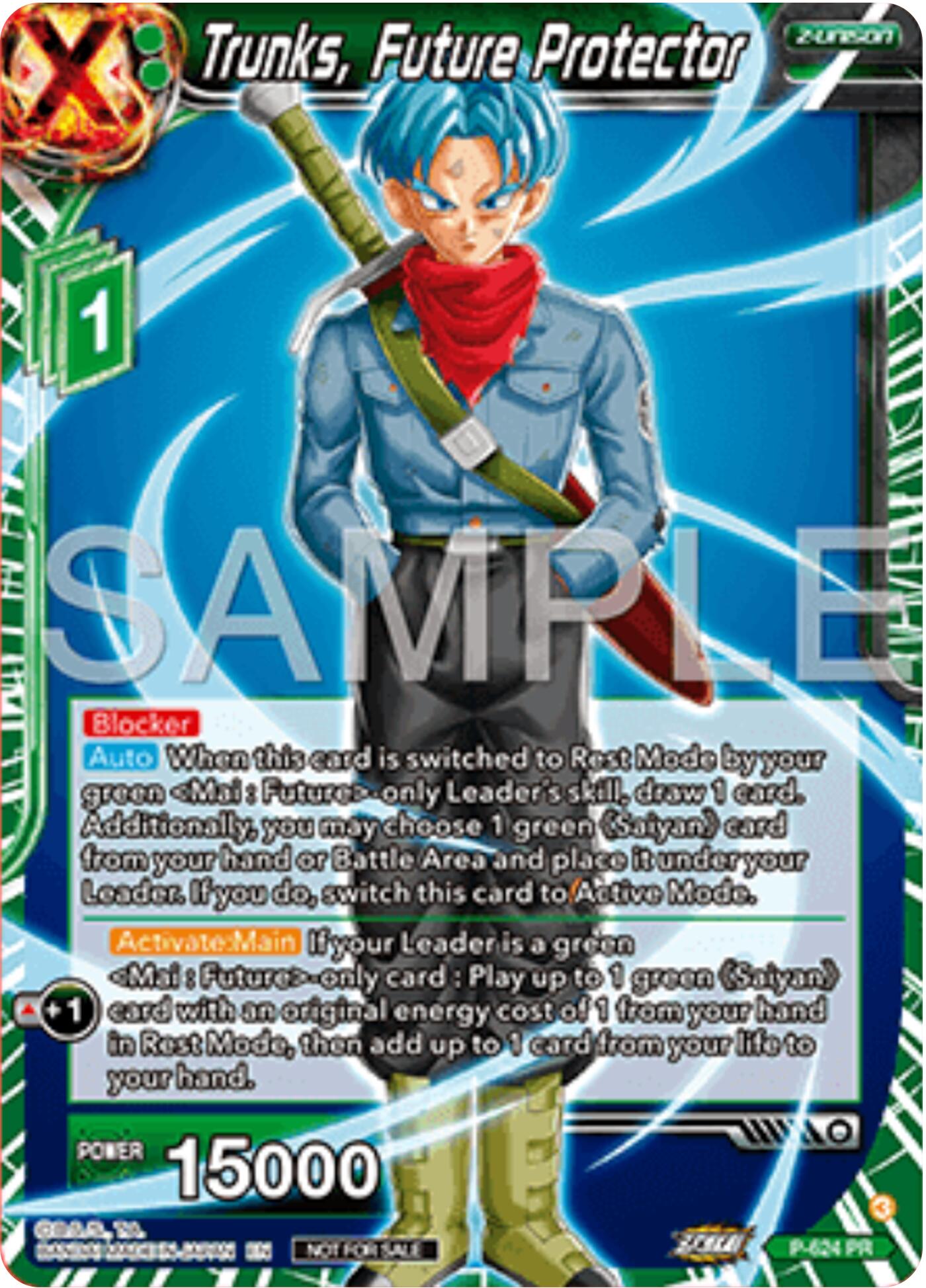 Trunks, Future Protector (P-424) [Promotion Cards] | Good Games Adelaide SA
