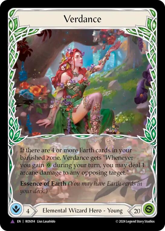 Verdance (Marvel) [ROS014] (Rosetta)  Cold Foil | Good Games Adelaide SA