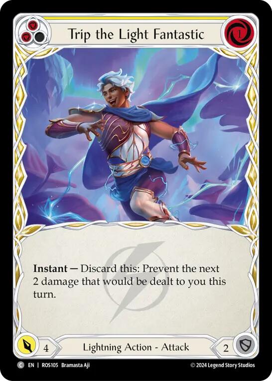 Trip the Light Fantastic (Yellow) [ROS105] (Rosetta)  Rainbow Foil | Good Games Adelaide SA