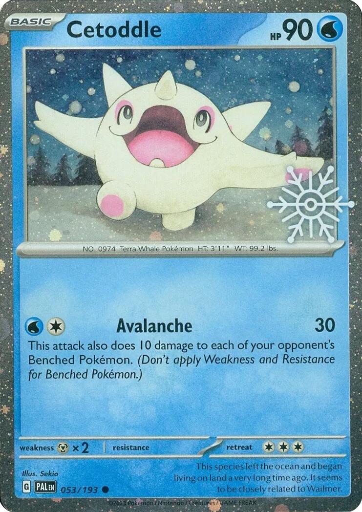 Cetoddle (053/193) (Holiday Calendar) [Miscellaneous Cards] | Good Games Adelaide SA