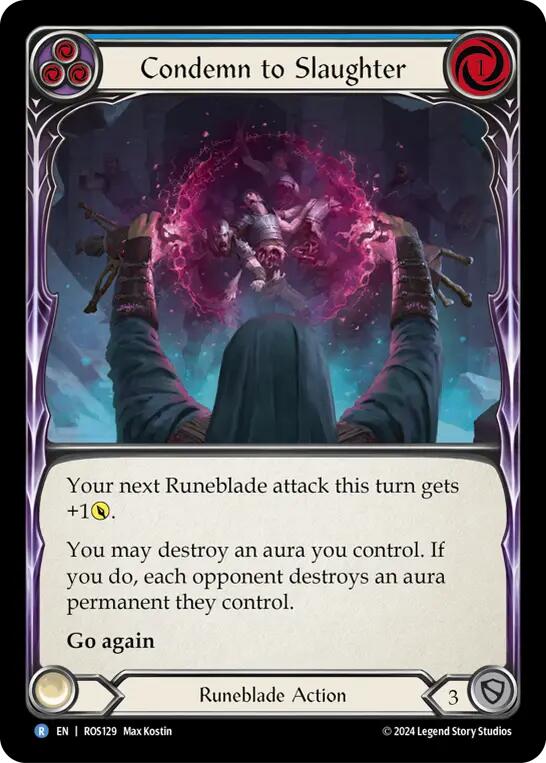 Condemn to Slaughter (Blue) [ROS129] (Rosetta) | Good Games Adelaide SA