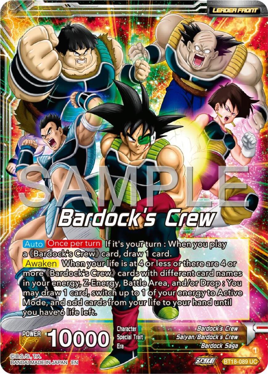 Bardock's Crew // Bardock, Inherited Will (BT18-089) [Premium 7th Anniversary Box 2024] | Good Games Adelaide SA