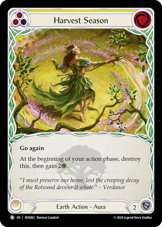 Harvest Season (Yellow) [ROS062] (Rosetta) | Good Games Adelaide SA