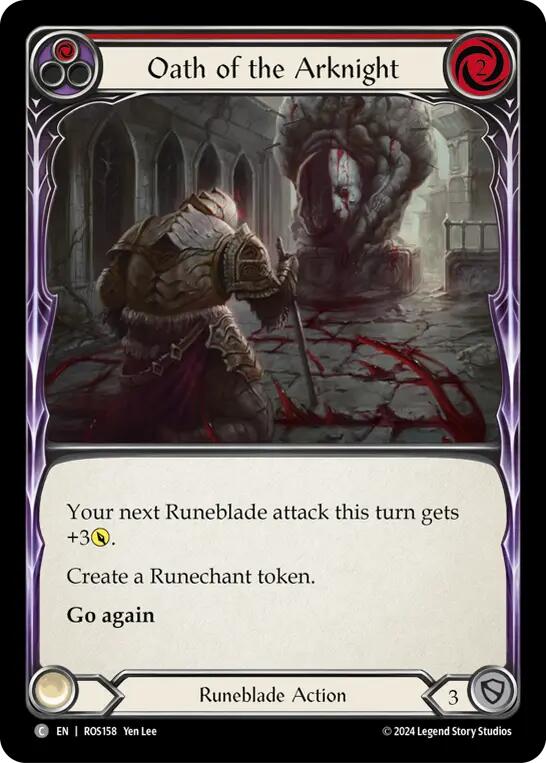 Oath of the Arknight (Red) [ROS158] (Rosetta) | Good Games Adelaide SA