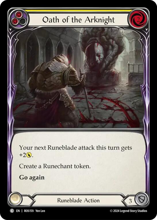 Oath of the Arknight (Yellow) [ROS159] (Rosetta) | Good Games Adelaide SA