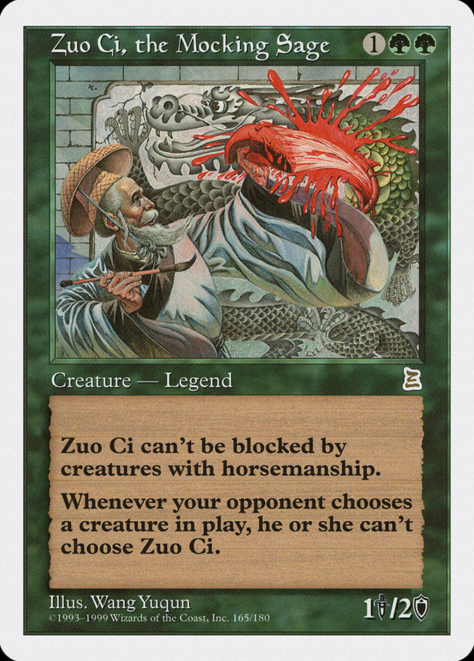 Zuo Ci, the Mocking Sage 165 (Portal Three Kingdoms)  | Good Games Adelaide SA