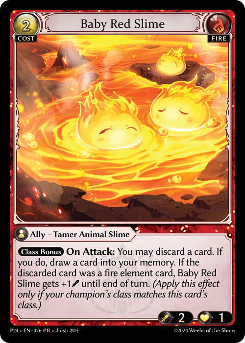 Baby Red Slime (076) [Promotional Cards] | Good Games Adelaide SA