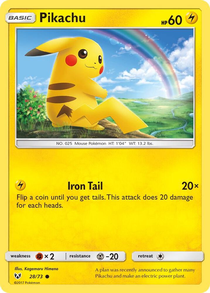 Pikachu 28/73 (Shining Legends)  | Good Games Adelaide SA