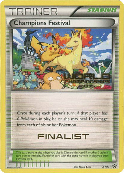 Champions Festival (XY91) (2015 Finalist) [XY: Black Star Promos] | Good Games Adelaide SA