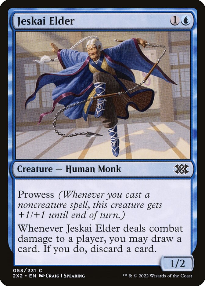 Jeskai Elder 53 (Double Masters 2022)  - Foil | Good Games Adelaide SA