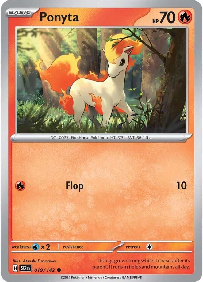 Ponyta (019/142) [Scarlet & Violet: Stellar Crown] | Good Games Adelaide SA