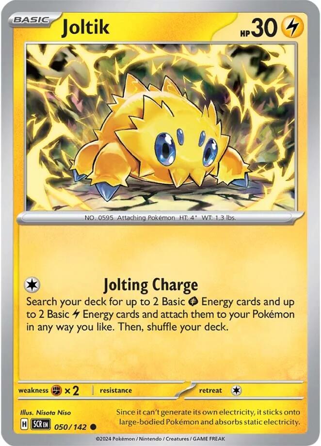 Joltik (050/142) [Scarlet & Violet: Stellar Crown] | Good Games Adelaide SA