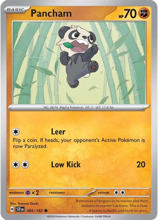 Pancham (085/142) [Scarlet & Violet: Stellar Crown] | Good Games Adelaide SA