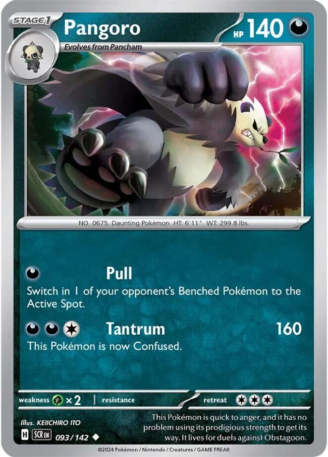 Pangoro (093/142) [Scarlet & Violet: Stellar Crown] | Good Games Adelaide SA