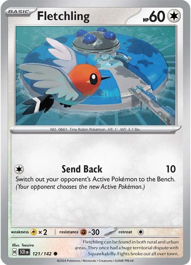 Fletchling (121/142) [Scarlet & Violet: Stellar Crown] | Good Games Adelaide SA