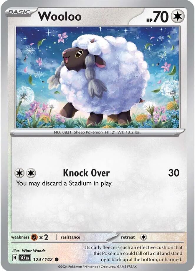 Wooloo (124/142) [Scarlet & Violet: Stellar Crown] | Good Games Adelaide SA