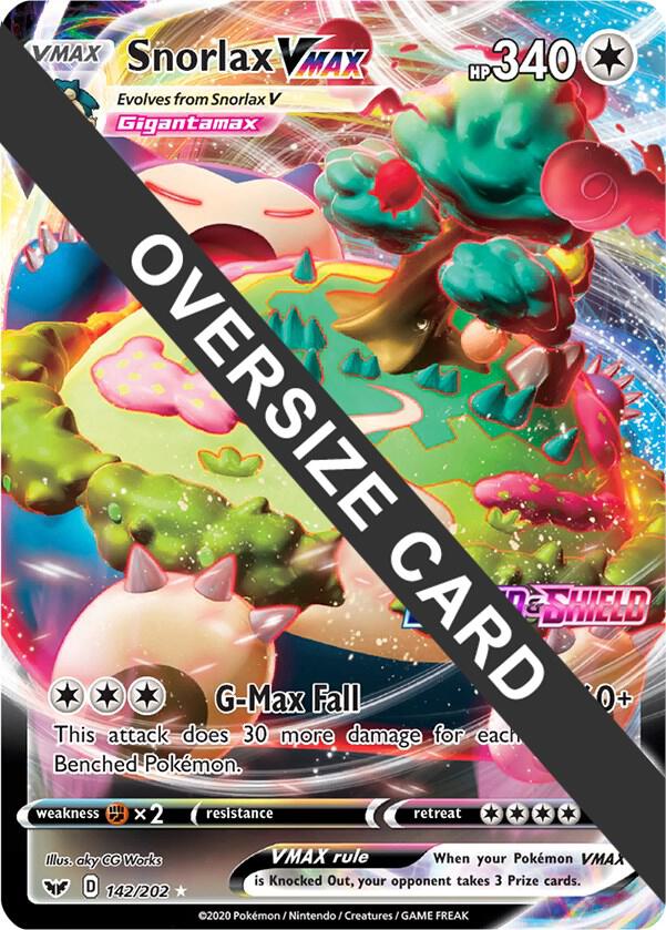 Snorlax VMAX 142 202 142/202 (Jumbo Cards)  - Holofoil | Good Games Adelaide SA