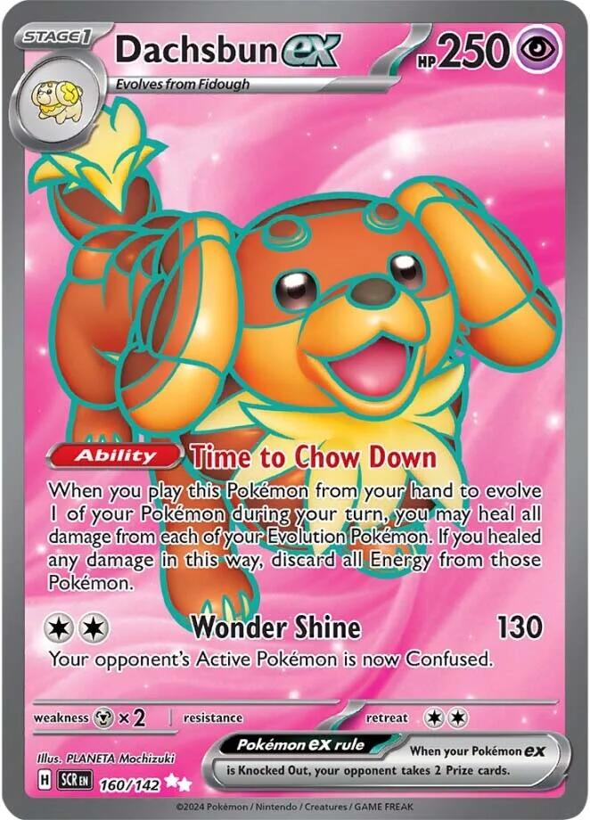 Dachsbun ex (160/142) [Scarlet & Violet: Stellar Crown] | Good Games Adelaide SA