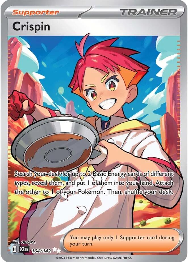Crispin (164/142) [Scarlet & Violet: Stellar Crown] | Good Games Adelaide SA