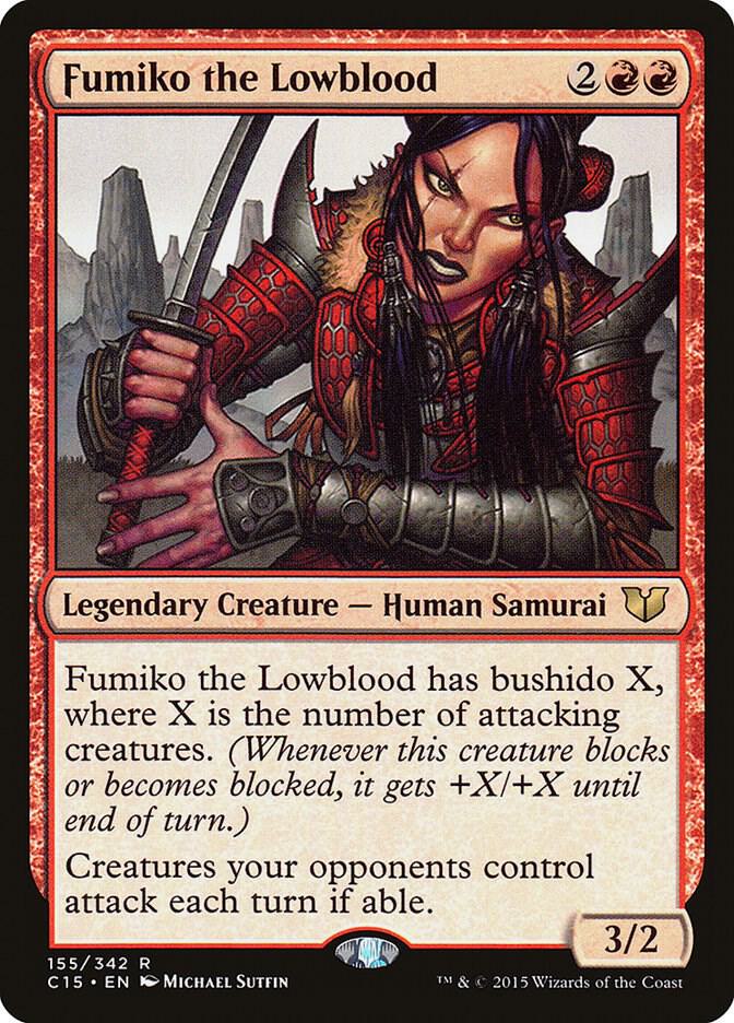 Fumiko the Lowblood 155 (Commander 2015)  | Good Games Adelaide SA