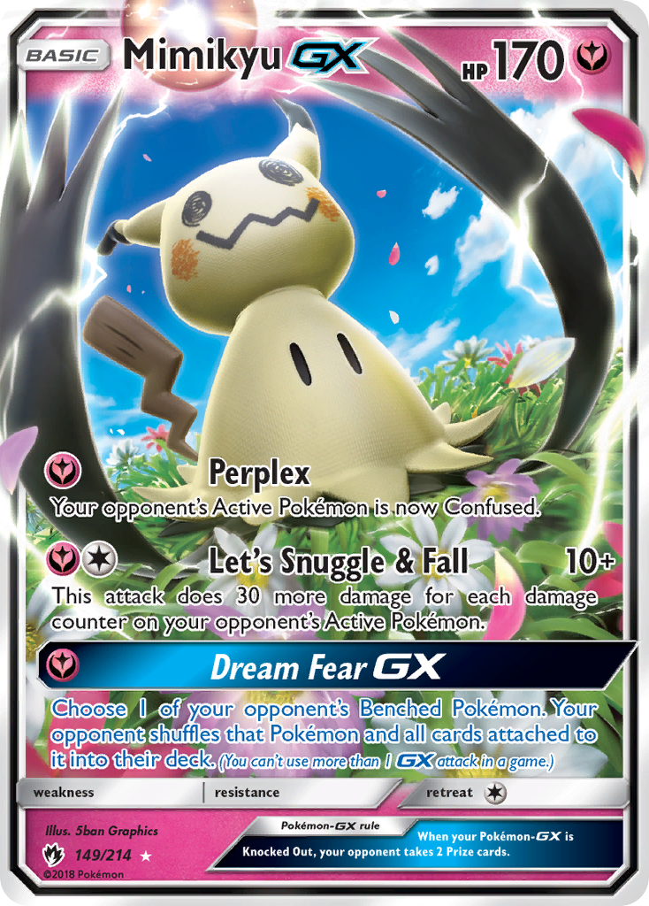 Mimikyu GX (149/214) [Sun & Moon: Lost Thunder] | Good Games Adelaide SA