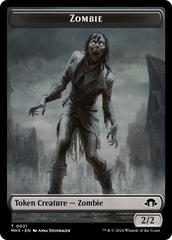 Zombie // Energy Reserve Double-Sided Token [Modern Horizons 3 Tokens] | Good Games Adelaide SA