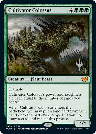 Cultivator Colossus (Promo Pack) [Innistrad: Crimson Vow Promos] | Good Games Adelaide SA