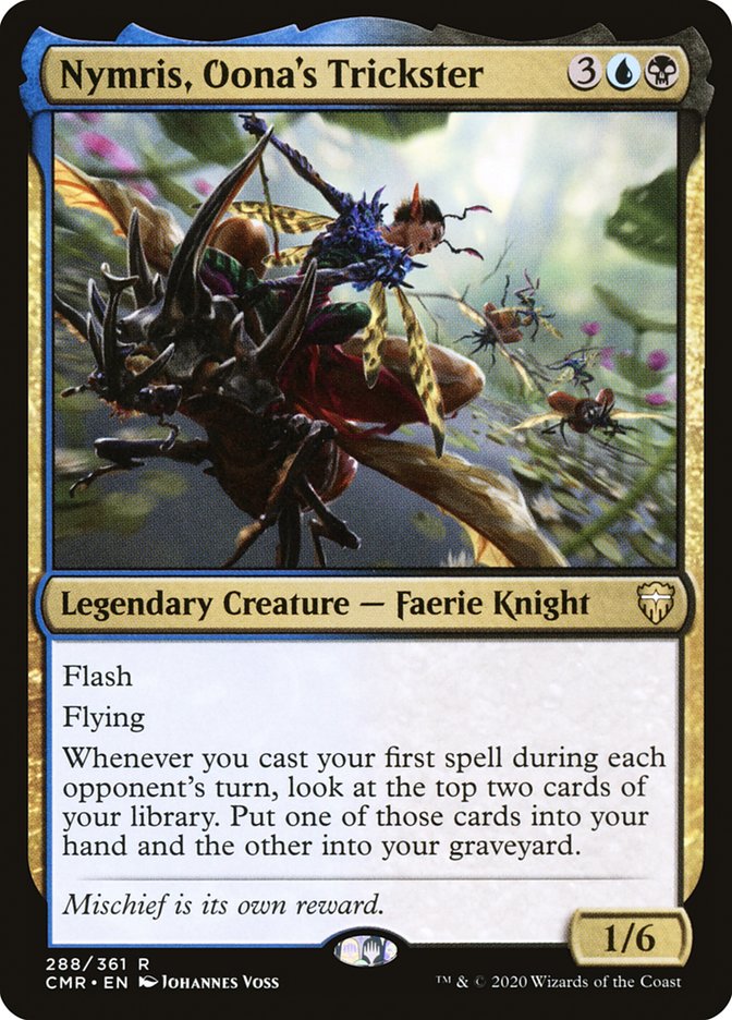 Nymris Oonas Trickster 288 (Commander Legends)  - Foil | Good Games Adelaide SA