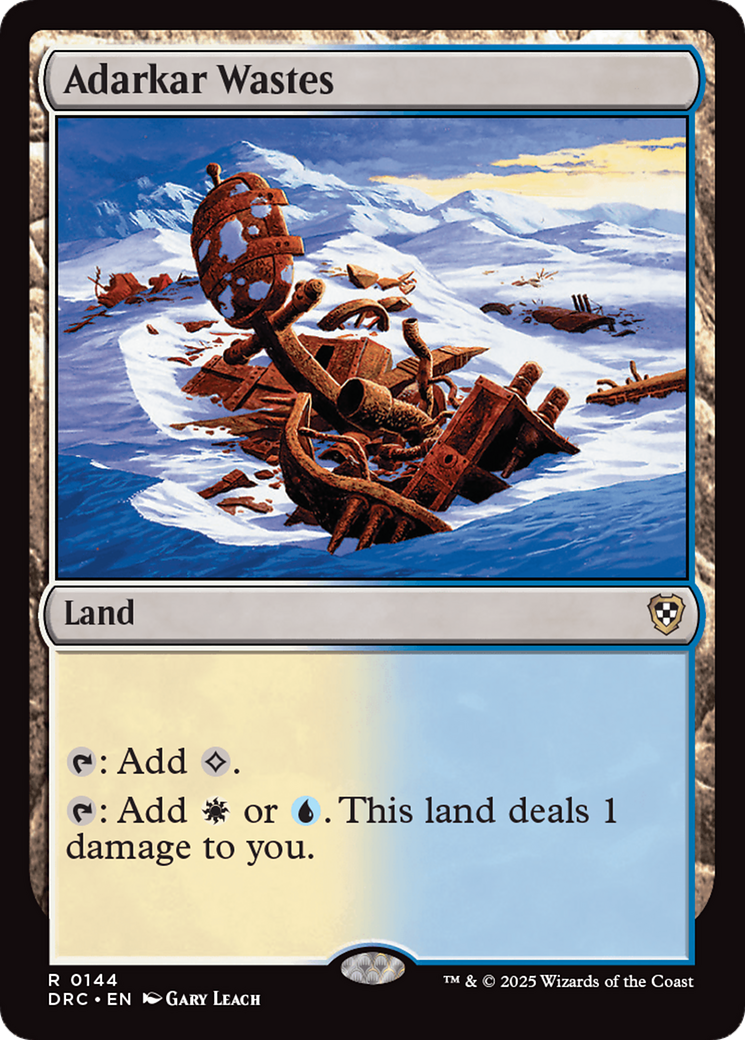 Adarkar Wastes [Aetherdrift Commander] | Good Games Adelaide SA