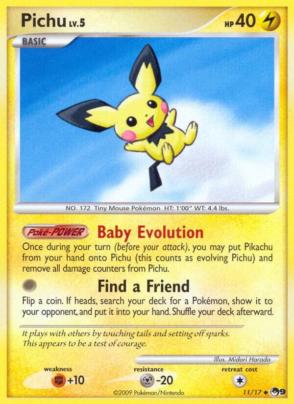 Pichu 011/017 (POP Series 9)  | Good Games Adelaide SA
