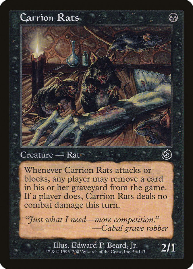 Carrion Rats 54/143 (Torment)  - Foil | Good Games Adelaide SA