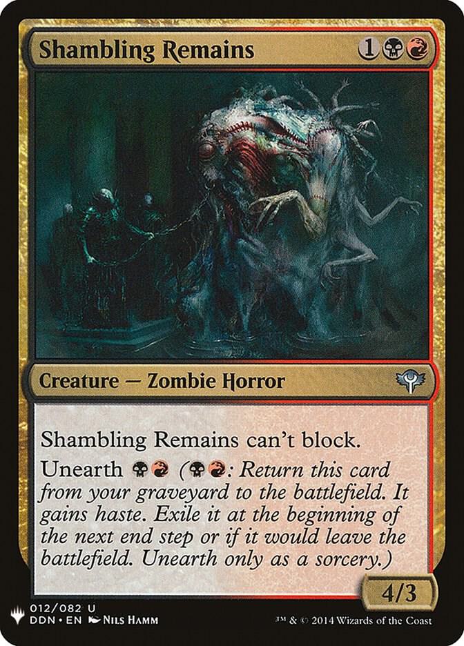 Shambling Remains 12 (The List Reprints)  | Good Games Adelaide SA