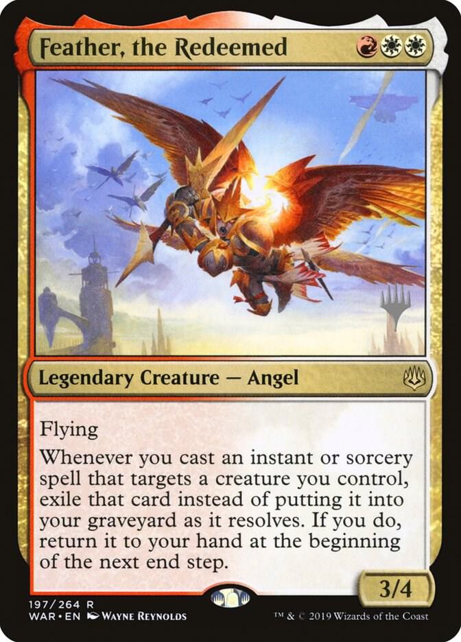 Feather the Redeemed 197 (Promo Pack: Theros Beyond Death)  | Good Games Adelaide SA