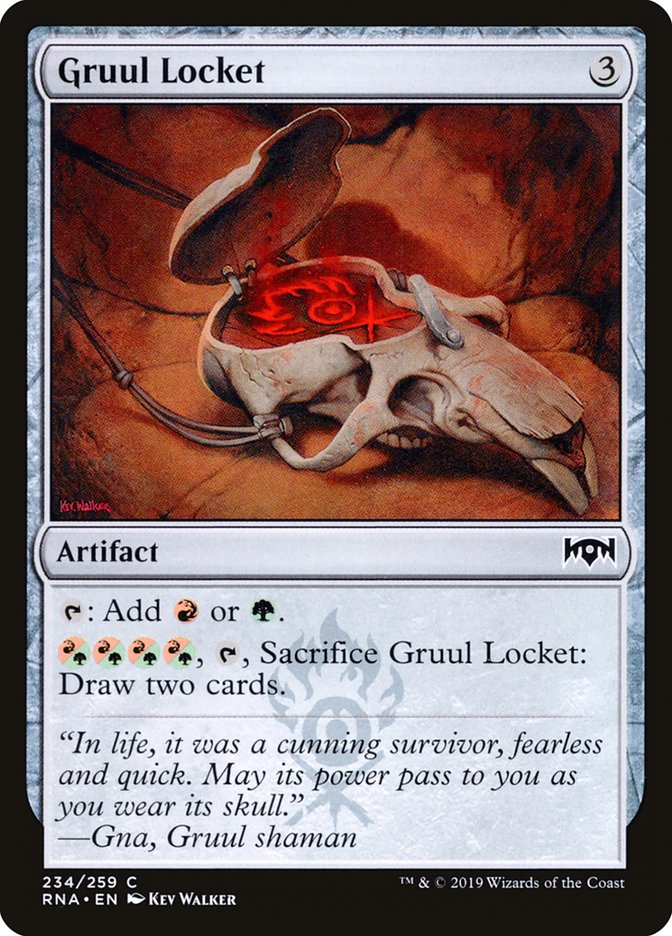 Gruul Locket 234 (Ravnica Allegiance)  | Good Games Adelaide SA