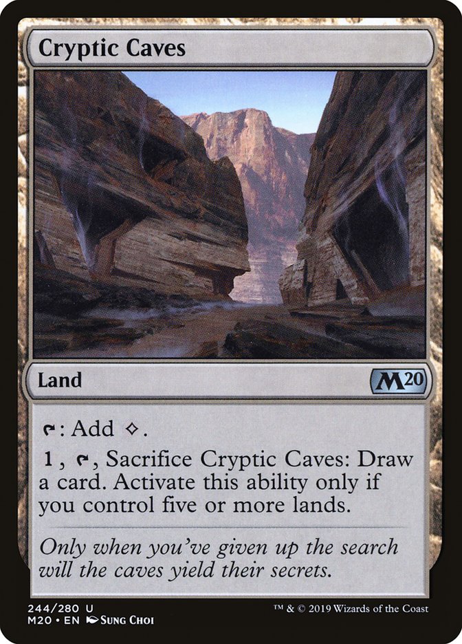 Cryptic Caves [Core Set 2020] | Good Games Adelaide SA