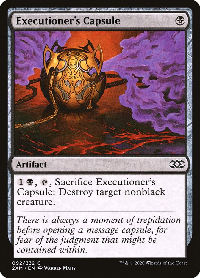 Executioner's Capsule 92 (Double Masters)  - Foil | Good Games Adelaide SA