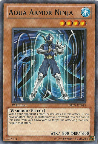 Aqua Armor Ninja [ORCS-EN015] Common | Good Games Adelaide SA